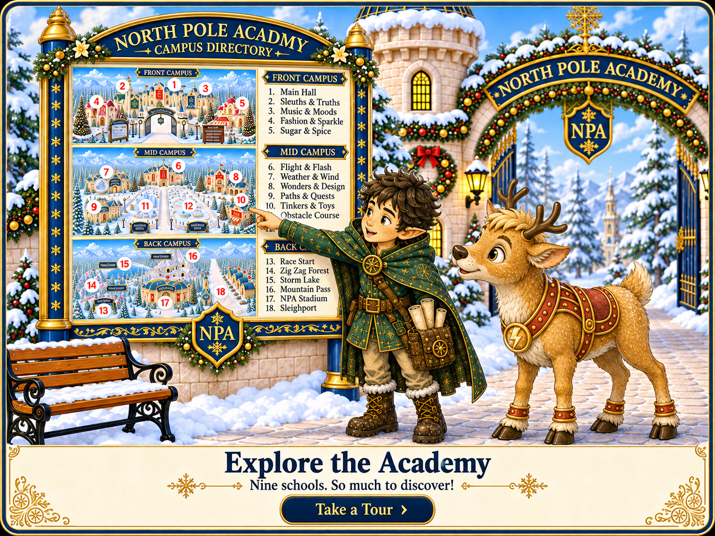 Explore the Academy — Take a Tour